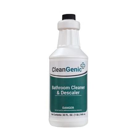 Cleangenic CleanGenic Bathroom Cleaner & Descaler, 32 oz. Bottle CG-08-QT-EA